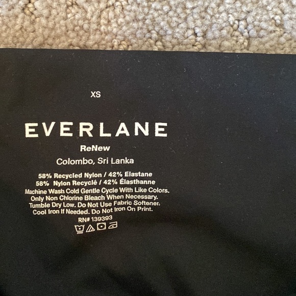 Everlane The Perform Legging Black Workout Tights - Picture 5 of 5